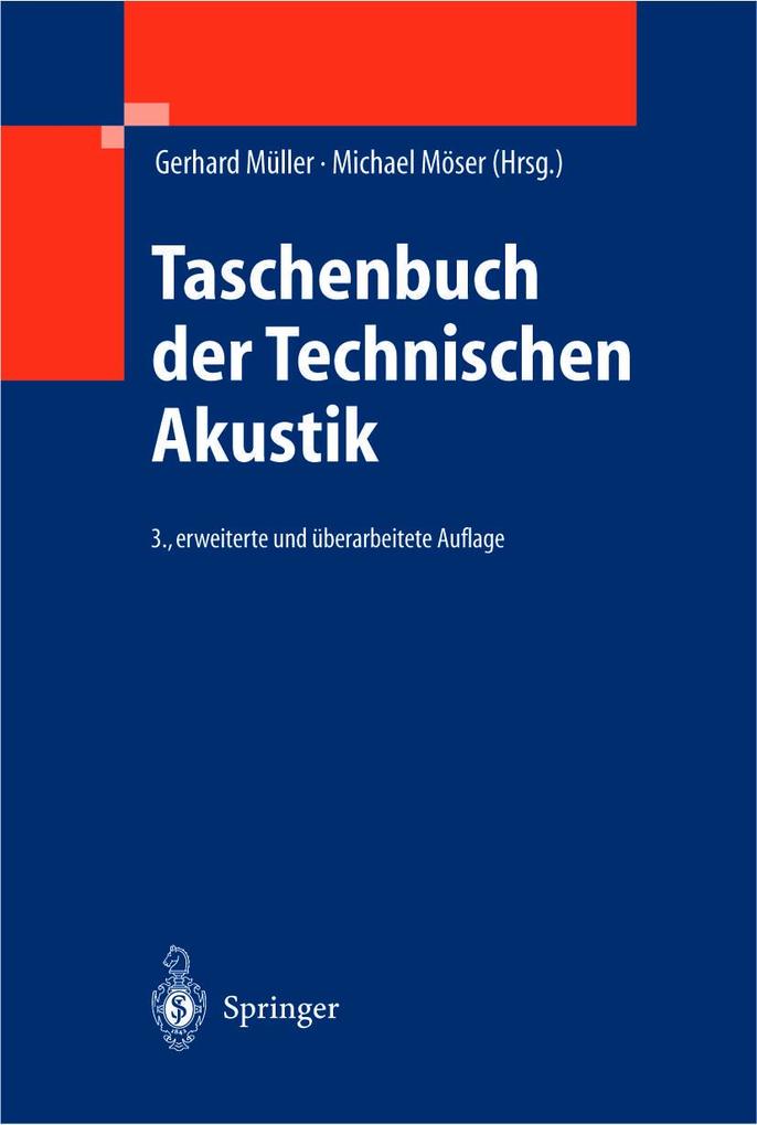 Produktbild: Taschenbuch der Technischen Akustik