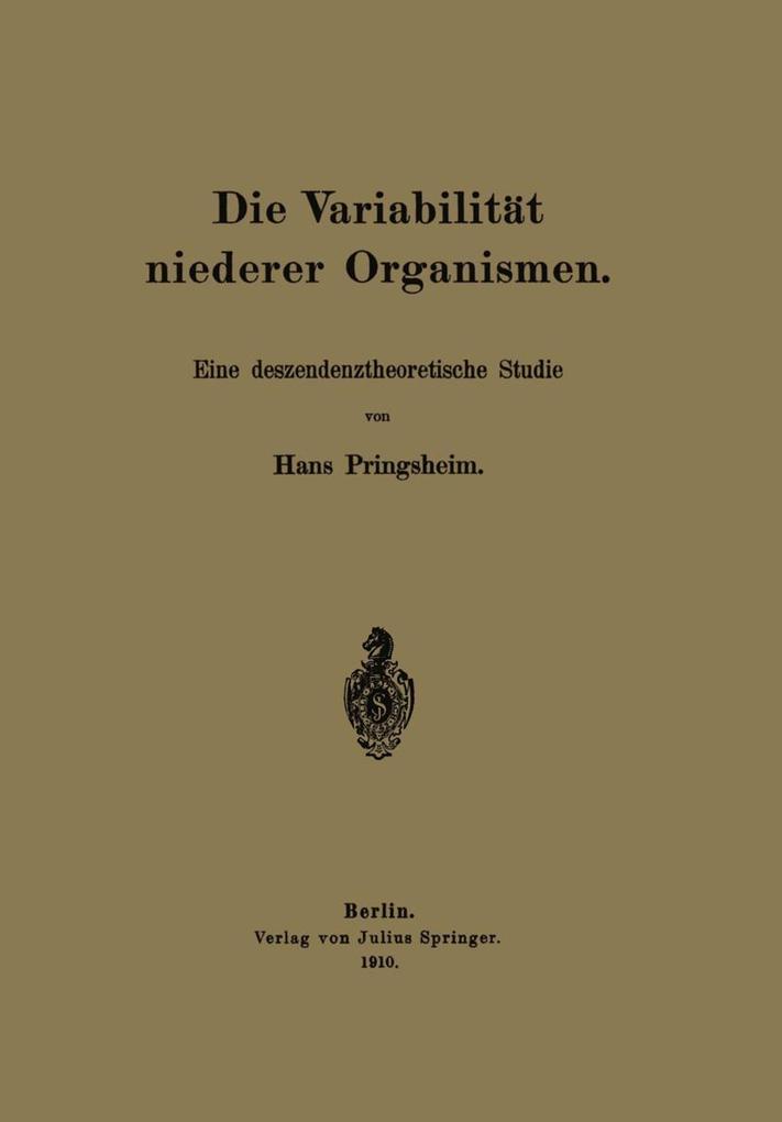 Die Variabilität niederer Organismen.pdf