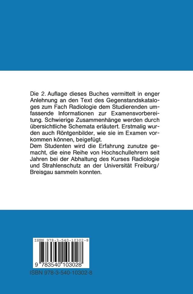 Weitere Ansicht: Radiologie | Hans Mönig, Werner Wenz