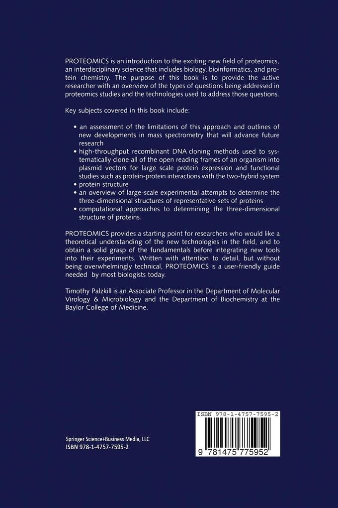 Weitere Ansicht: Proteomics | Timothy Palzkill