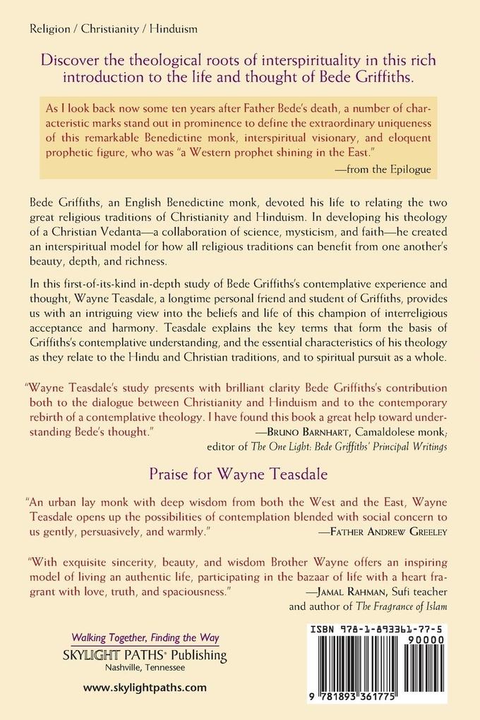 Weitere Ansicht: Bede Griffiths | Brother Wayne Teasdale