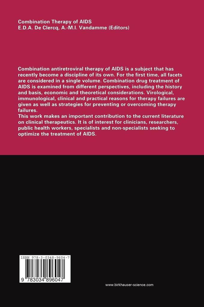 Weitere Ansicht: Combination Therapy of AIDS