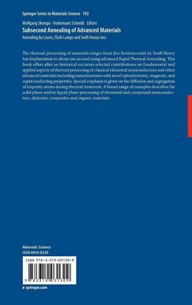 Weitere Ansicht: Subsecond Annealing of Advanced Materials