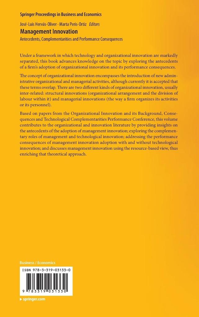 Weitere Ansicht: Management Innovation