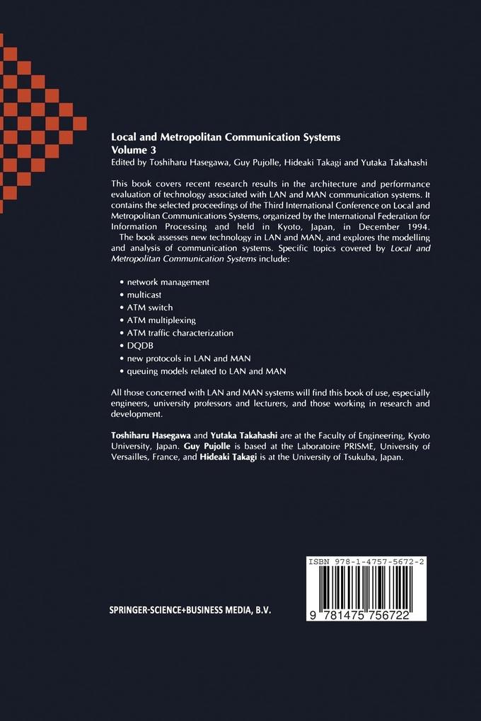 Weitere Ansicht: Local and Metropolitan Communication Systems