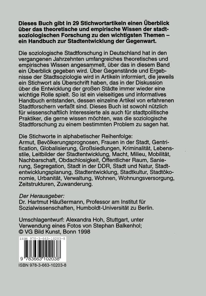 Weitere Ansicht: Großstadt