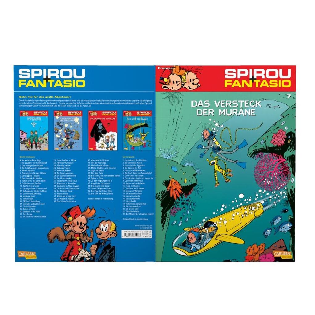 Weitere Ansicht: Spirou und Fantasio 07. Das Versteck der Muräne | Andre Franquin