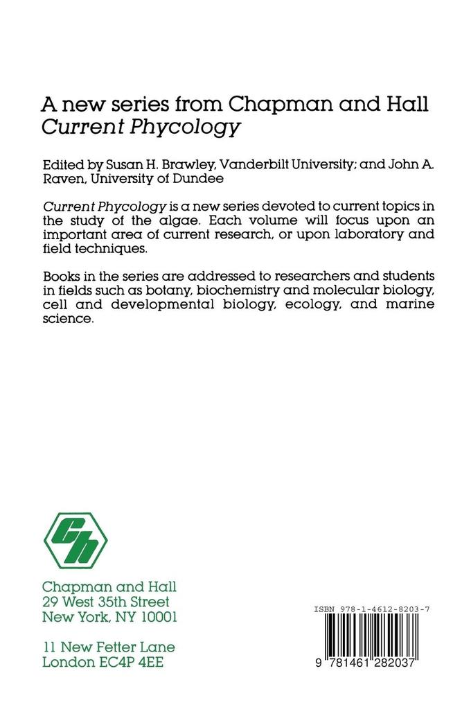 Weitere Ansicht: Prochloron: A Microbial Enigma