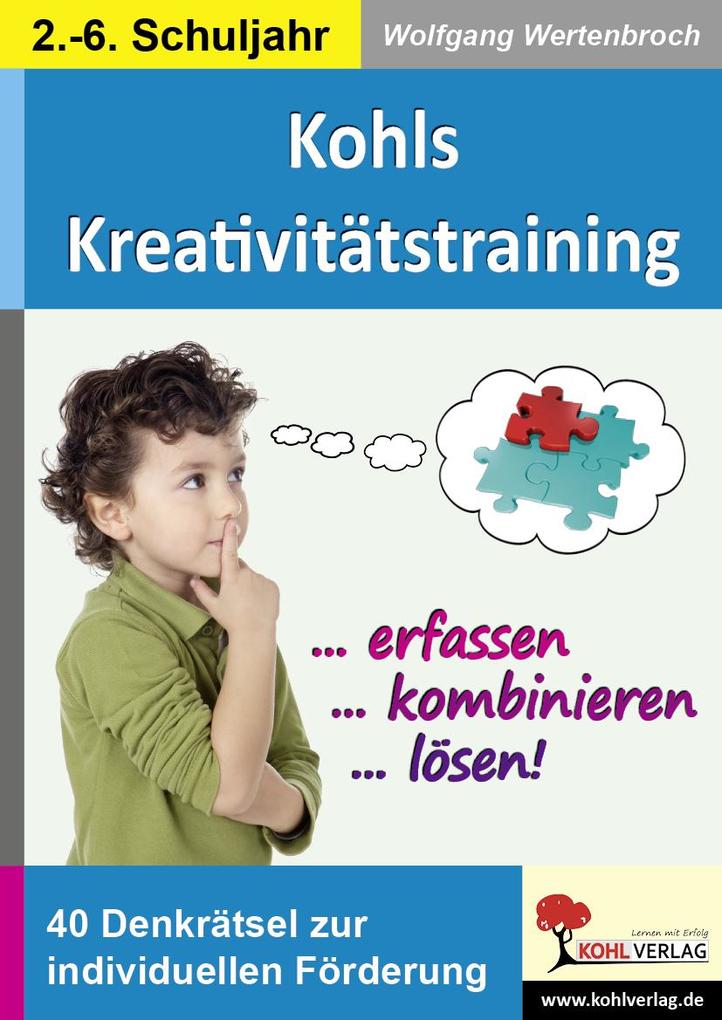 Produktbild: Kohls Kreativitätstraining | Wolfgang Wertenbroch