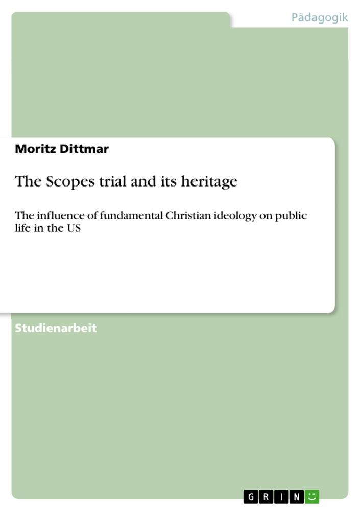 The Scopes trial and its heritage.pdf