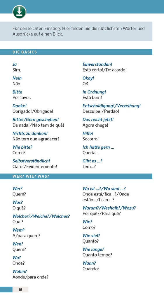 Weitere Ansicht: PONS Reise-Sprachführer Brasilianisch