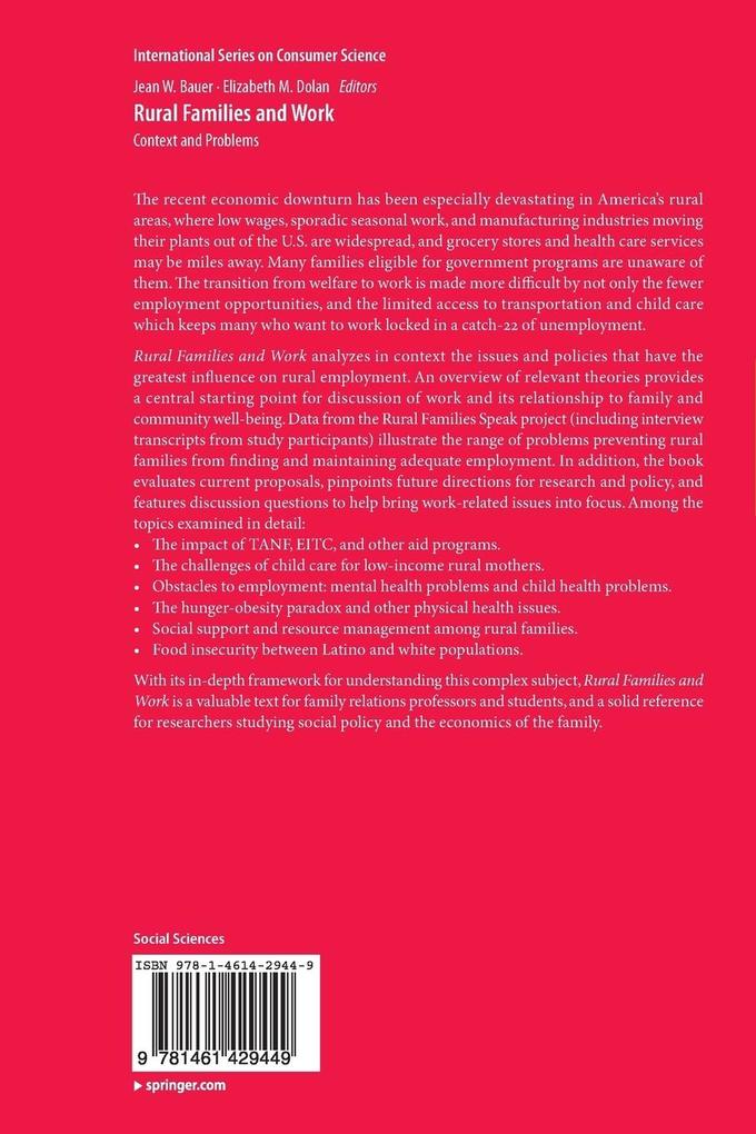 Weitere Ansicht: Rural Families and Work