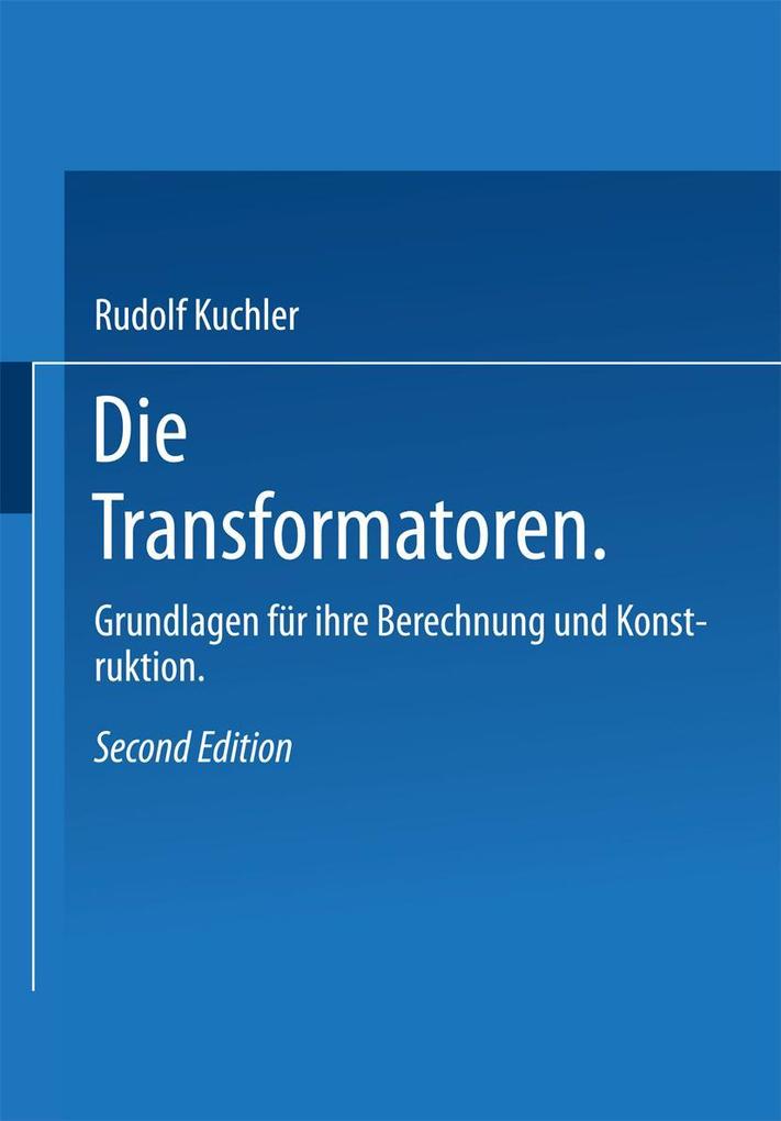 Produktbild: Die Transformatoren | R. Küchler