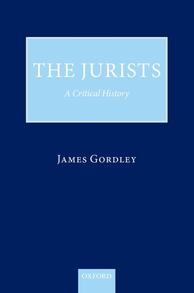 Produktbild: The Jurists | James Gordley