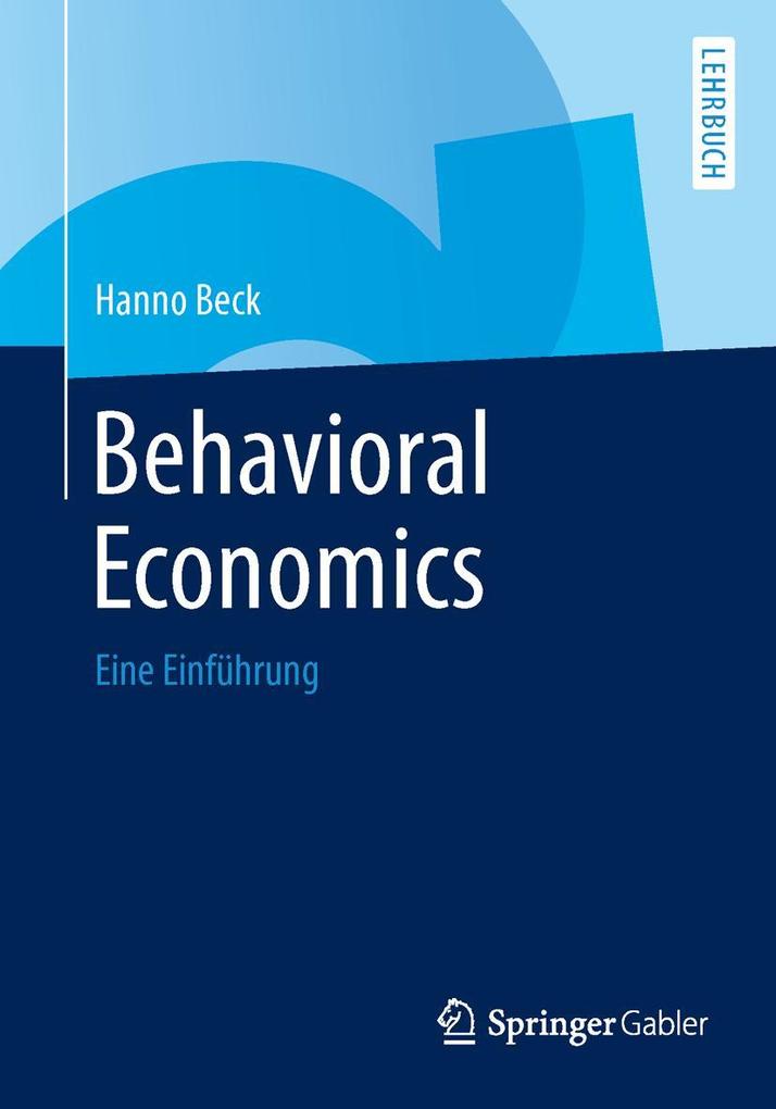 Produktbild: Behavioral Economics | Hanno Beck