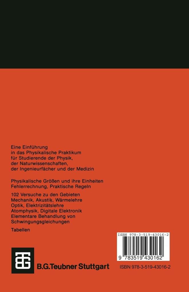 Weitere Ansicht: Praktikum der Physik | Wilhelm Walcher