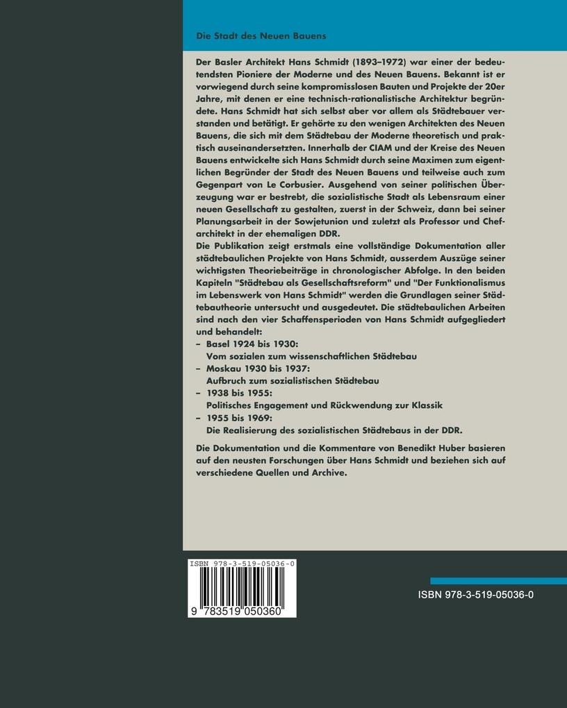 Weitere Ansicht: Die Stadt des Neuen Bauens | Benedikt Huber