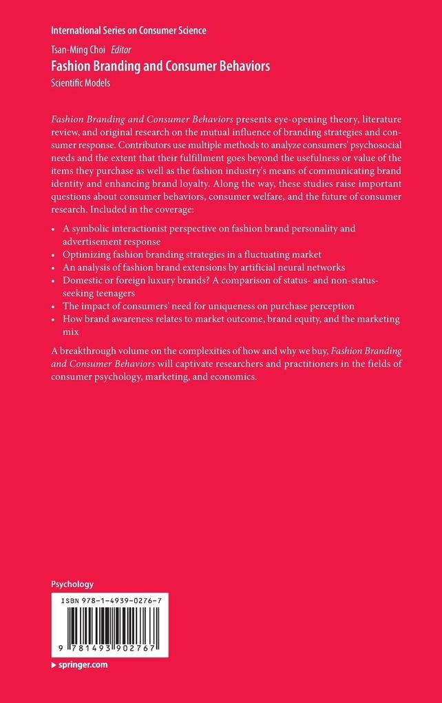 Weitere Ansicht: Fashion Branding and Consumer Behaviors