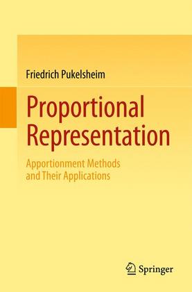 Weitere Ansicht: Proportional Representation | Friedrich Pukelsheim