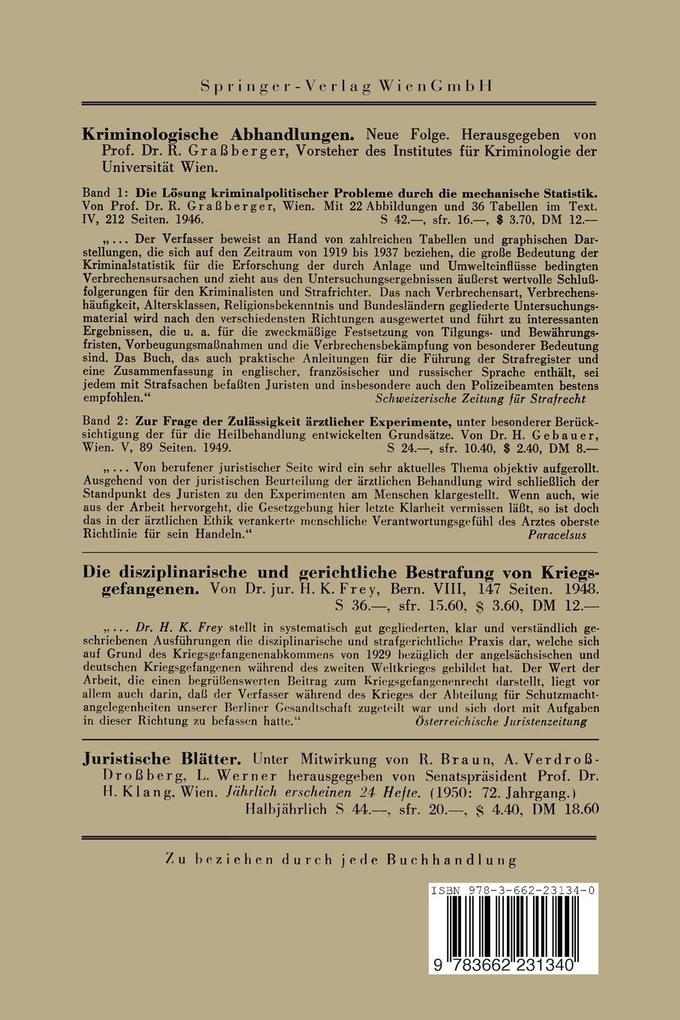 Weitere Ansicht: Psychologie des Strafverfahrens | Roland Grassberger