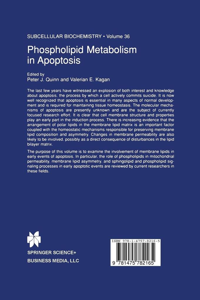 Weitere Ansicht: Phospholipid Metabolism in Apoptosis