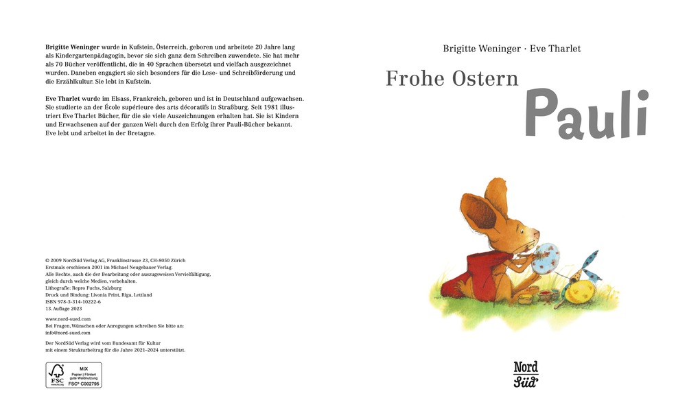 Weitere Ansicht: Frohe Ostern Pauli | Brigitte Weninger