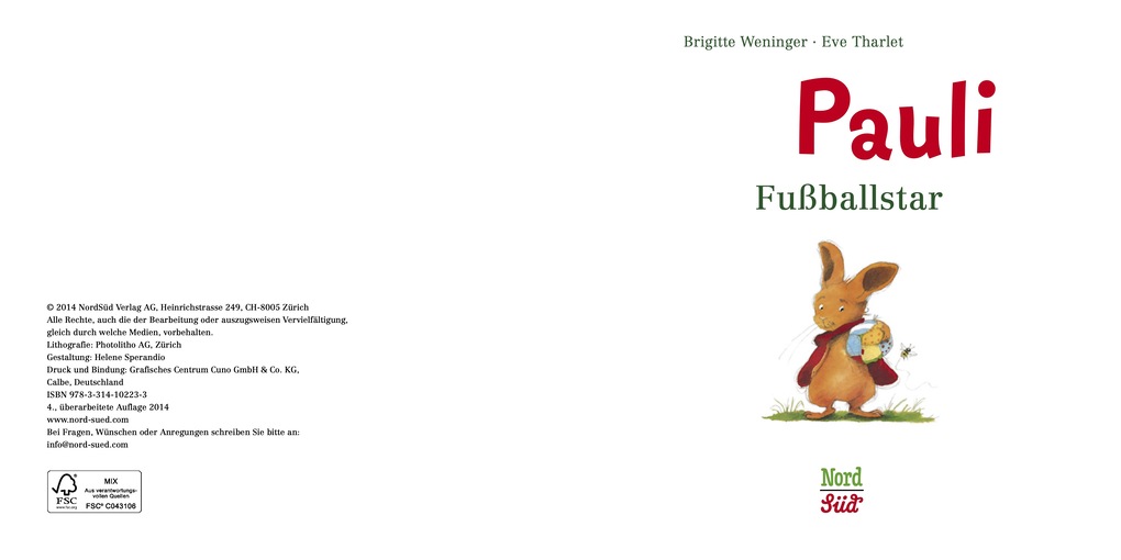 Weitere Ansicht: Pauli - Fußballstar | Brigitte Weninger