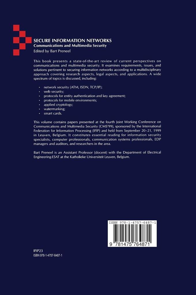 Weitere Ansicht: Secure Information Networks