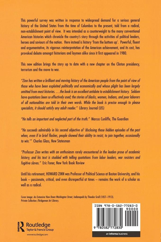 Weitere Ansicht: A People's History of the United States | Howard Zinn