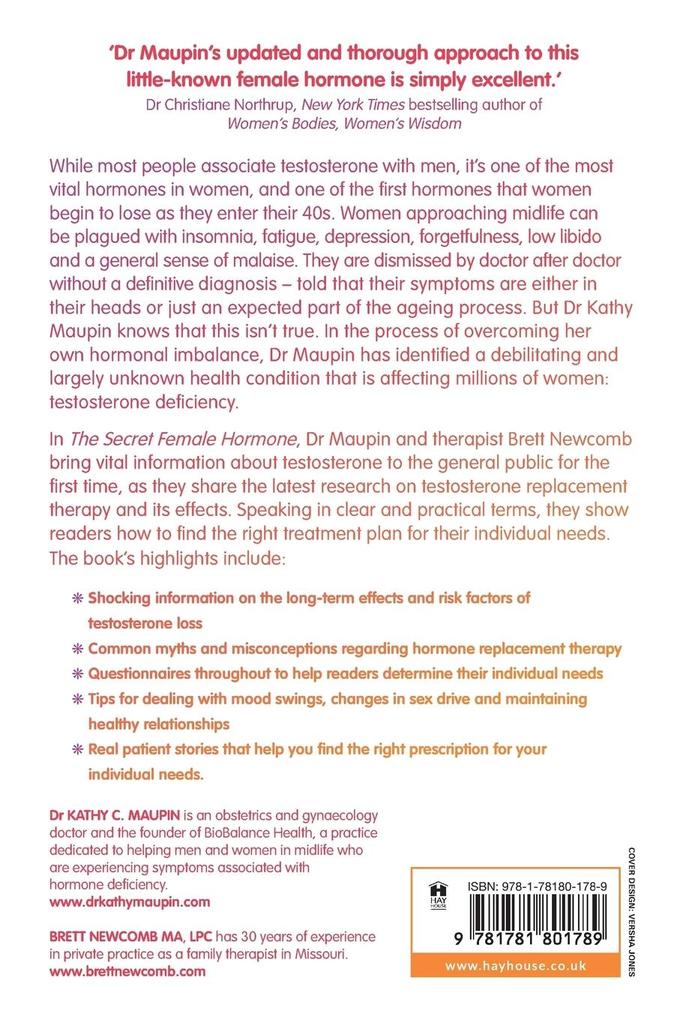 Weitere Ansicht: The Secret Female Hormone | Brett Newcomb, Kathy C. Maupin