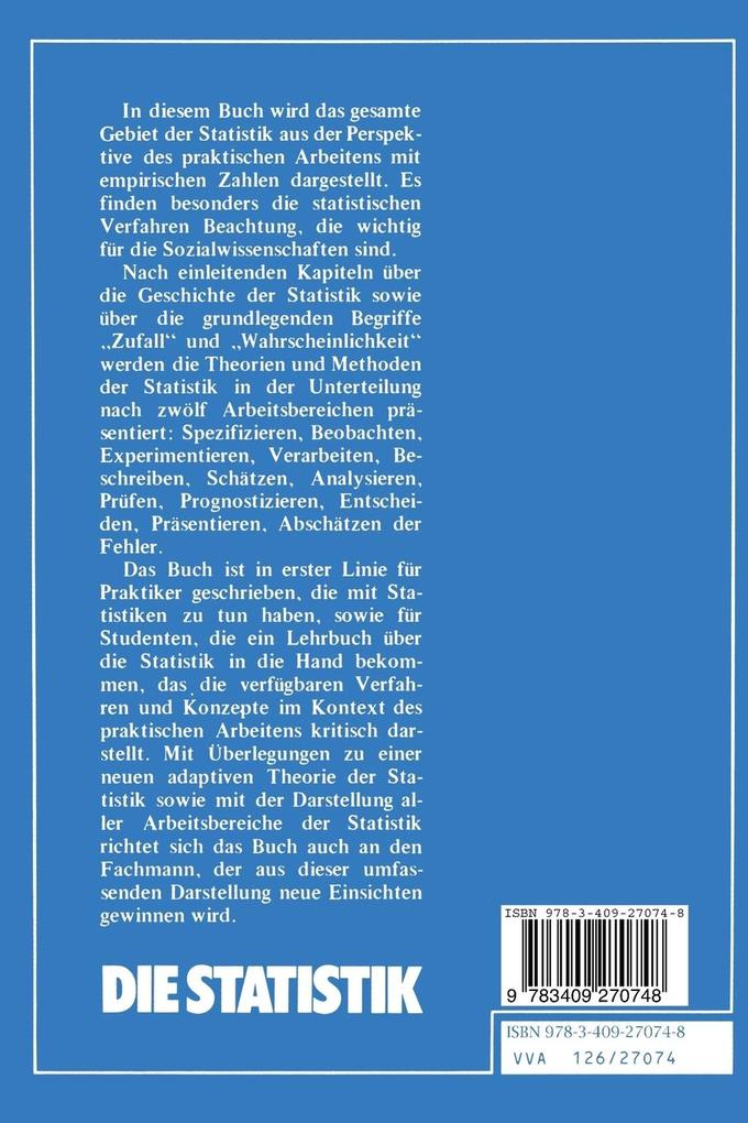 Weitere Ansicht: Die Statistik | Günter Menges
