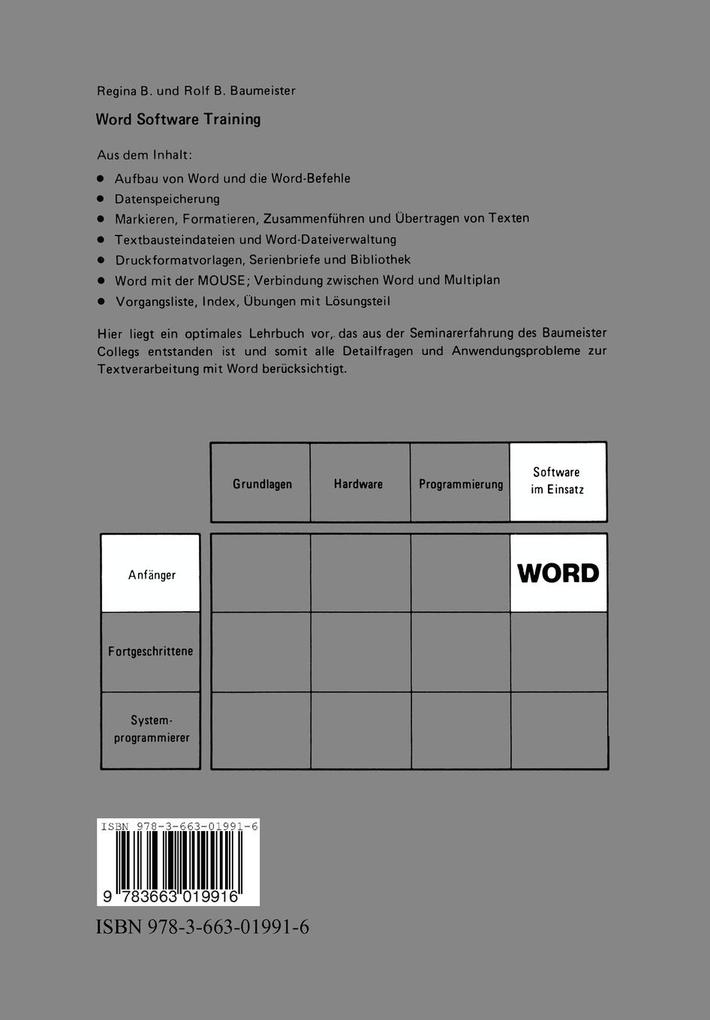 Weitere Ansicht: Word Software Training | Sabine Dombrowski