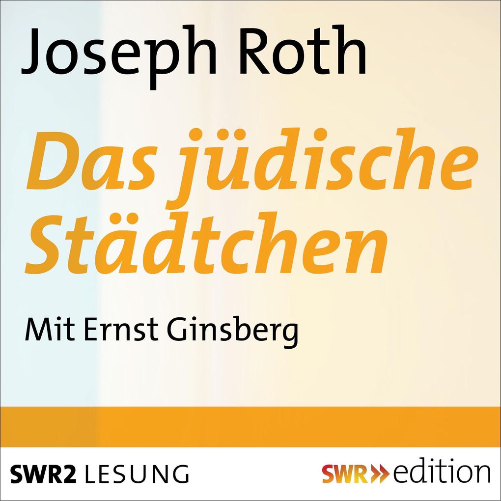 Produktbild: Das jüdische Städtchen | Joseph Roth
