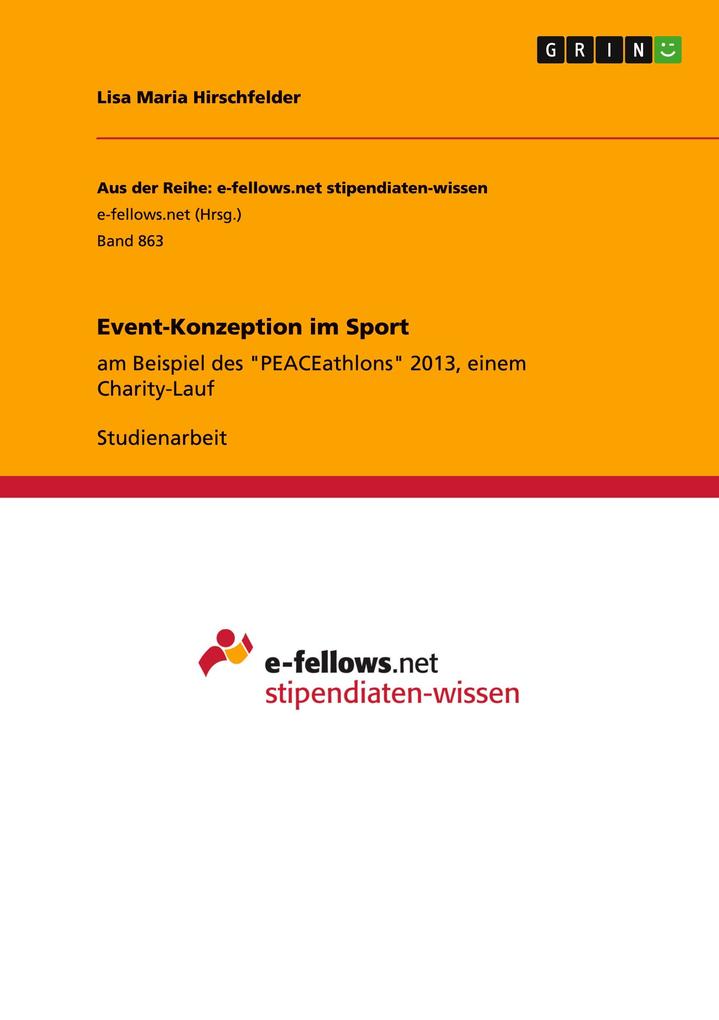 Produktbild: Event-Konzeption im Sport | Lisa Maria Hirschfelder