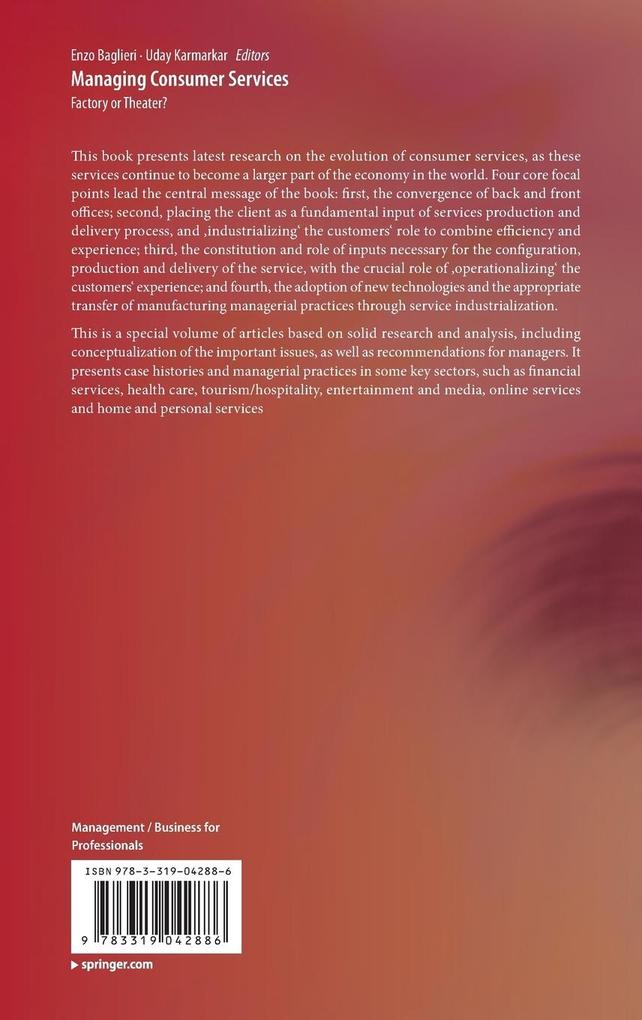 Weitere Ansicht: Managing Consumer Services