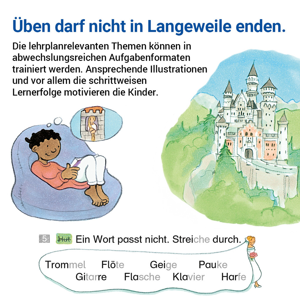Weitere Ansicht: Das Übungsheft Lesen 1 | Sabine Stehr