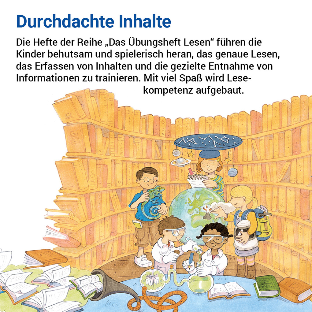 Weitere Ansicht: Das Übungsheft Lesen 4 | Sabine Stehr