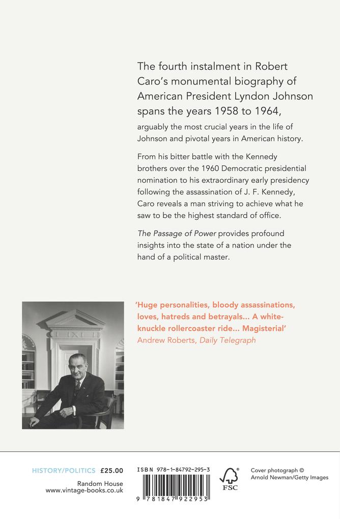 Weitere Ansicht: The Passage of Power | Robert A Caro