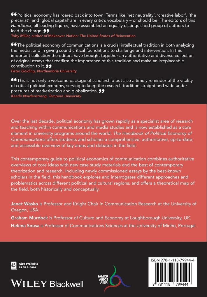 Weitere Ansicht: Handbook of Political Economy