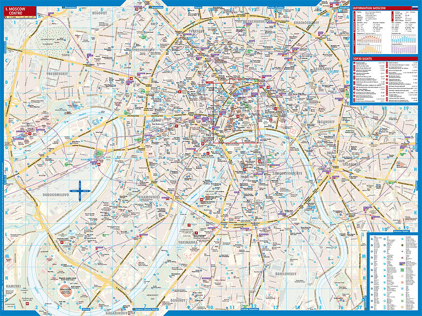 Weitere Ansicht: Moskau 1:15 000