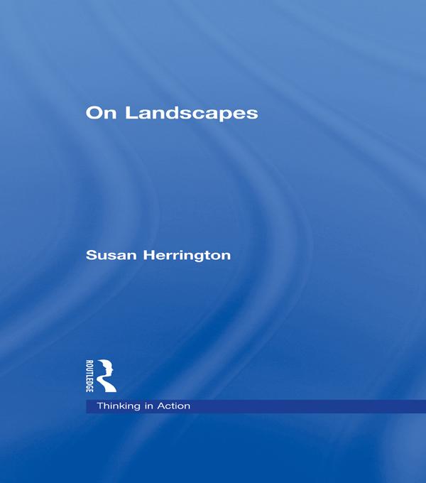 Produktbild: On Landscapes | Susan Herrington