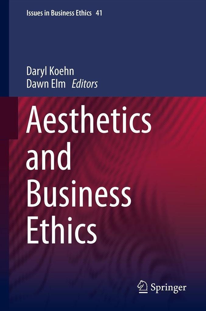 Produktbild: Aesthetics and Business Ethics