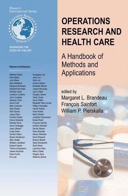 Weitere Ansicht: Operations Research and Health Care