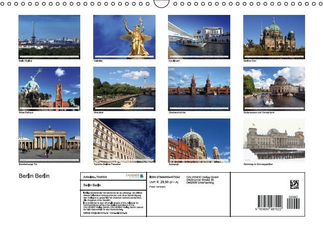 Weitere Ansicht: Berlin - Berlin (Wandkalender immerwährend DIN A3 quer) | Frank Herrmann