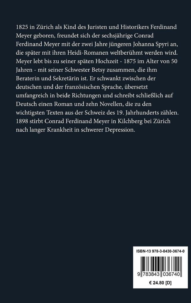 Weitere Ansicht: Huttens letzte Tage | Conrad Ferdinand Meyer
