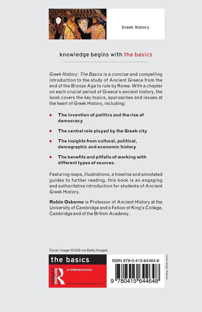 Weitere Ansicht: Greek History | Robin Osborne
