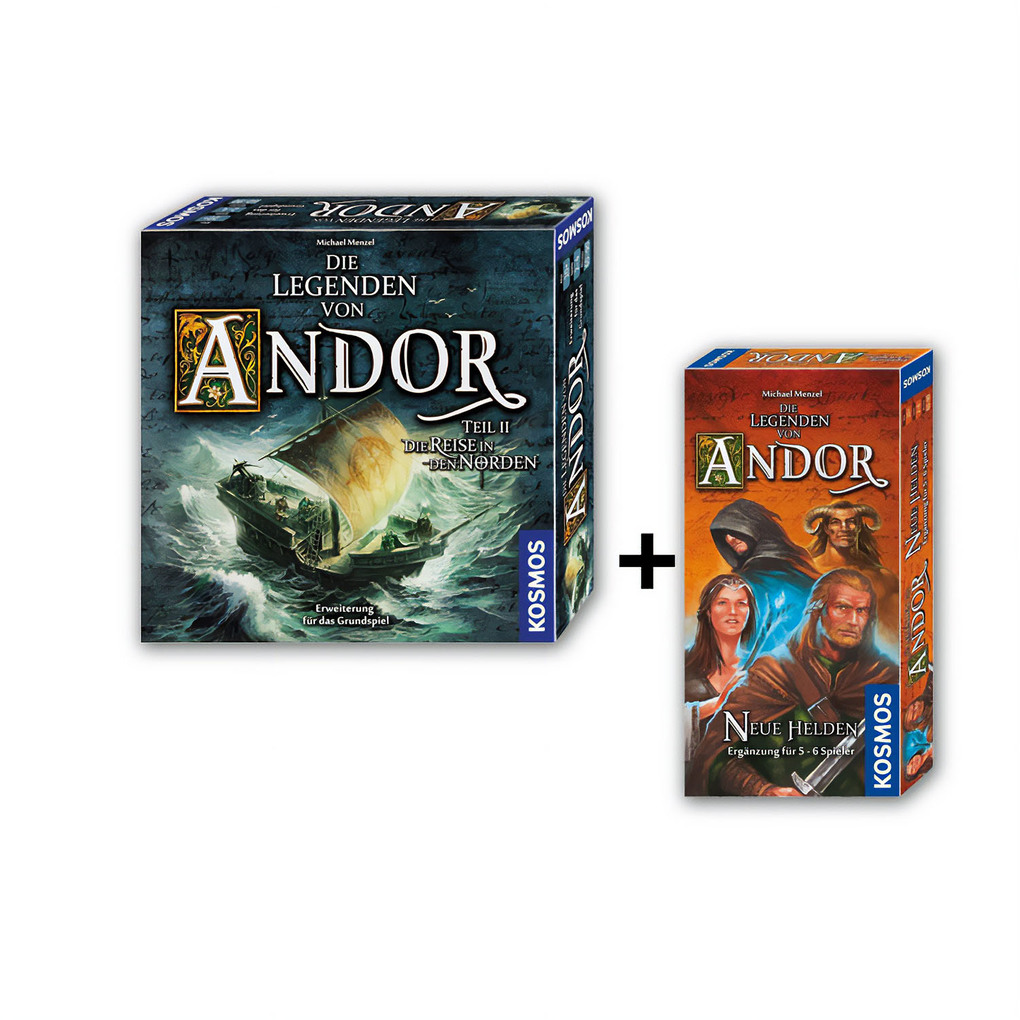 Weitere Ansicht: Die Legenden von Andor - Erweiterung - Neue Helden | Michael Menzel
