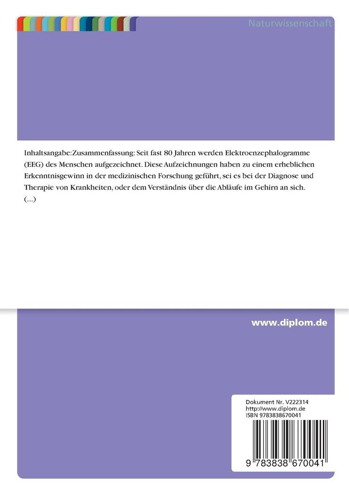Weitere Ansicht: Waveletanalyse von EEG-Zeitreihen | Heiko Hansen