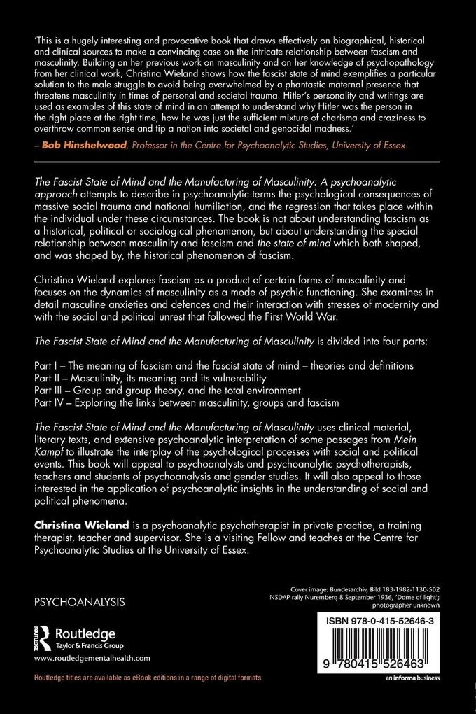 Weitere Ansicht: The Fascist State of Mind and the Manufacturing of Masculinity | Christina Wieland