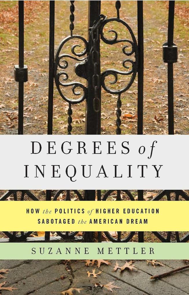 Produktbild: Degrees of Inequality | Suzanne Mettler